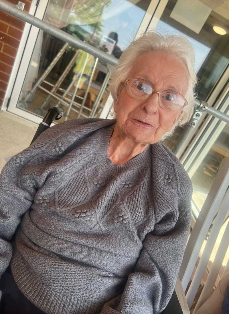 Fabulous day in the sun with one of our residents.